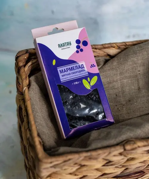 Мармелад ягодный Мятная смородина, 110г